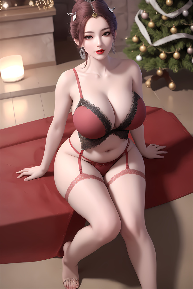 [第三百五十九期] [万界仙踪] [灵韵 · 系列二] 巨乳圣诞 [34P]