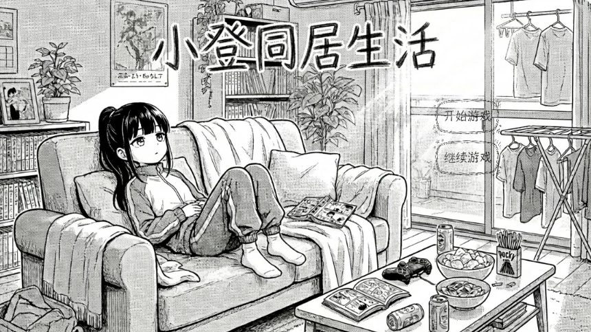 【PC/官中/日系/SLG游戏/0.53G】小登同居生活 Ver0.2 官方中文版+日系SLG+0.53G