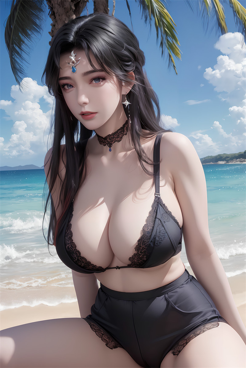 [第三百九十八期] [仙逆] [周紫虹 · 系列三] 海滩黑丝涩涩 [106P]