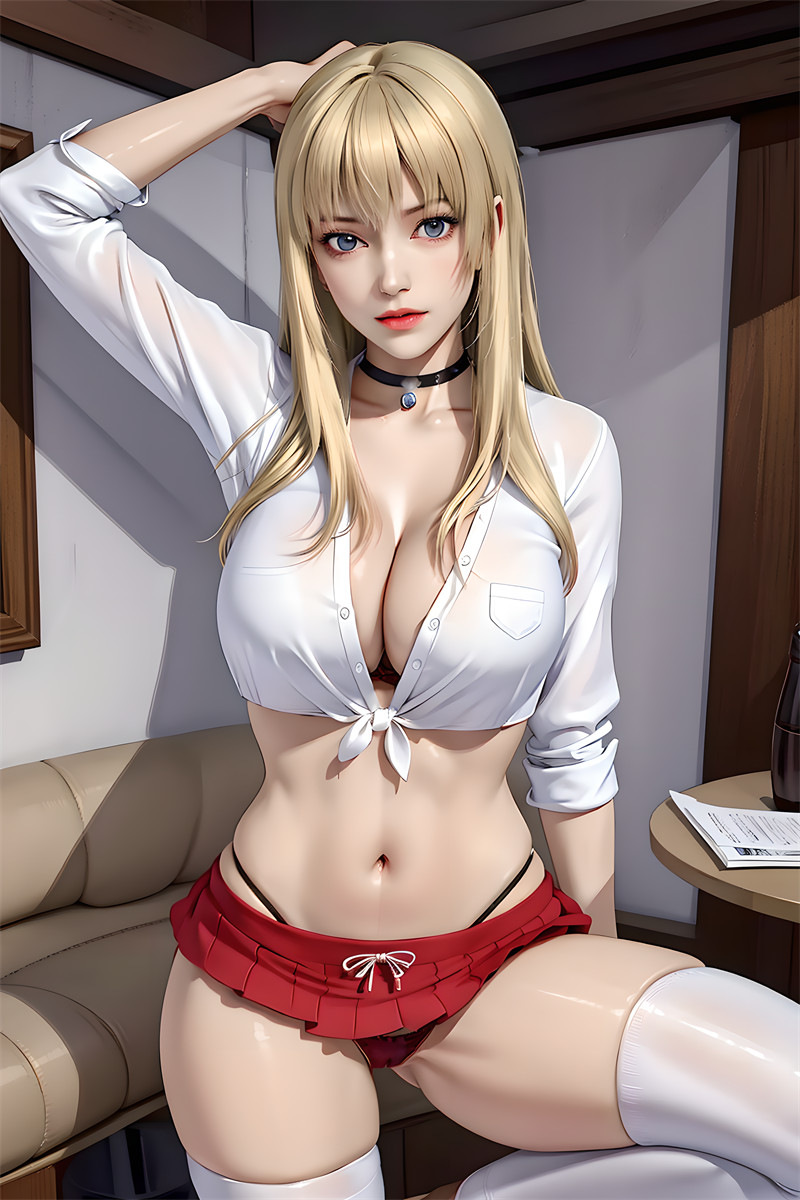 [第四十三期] [超神学院] [天使彦 · 系列二] 衬衫短裙 [45P]