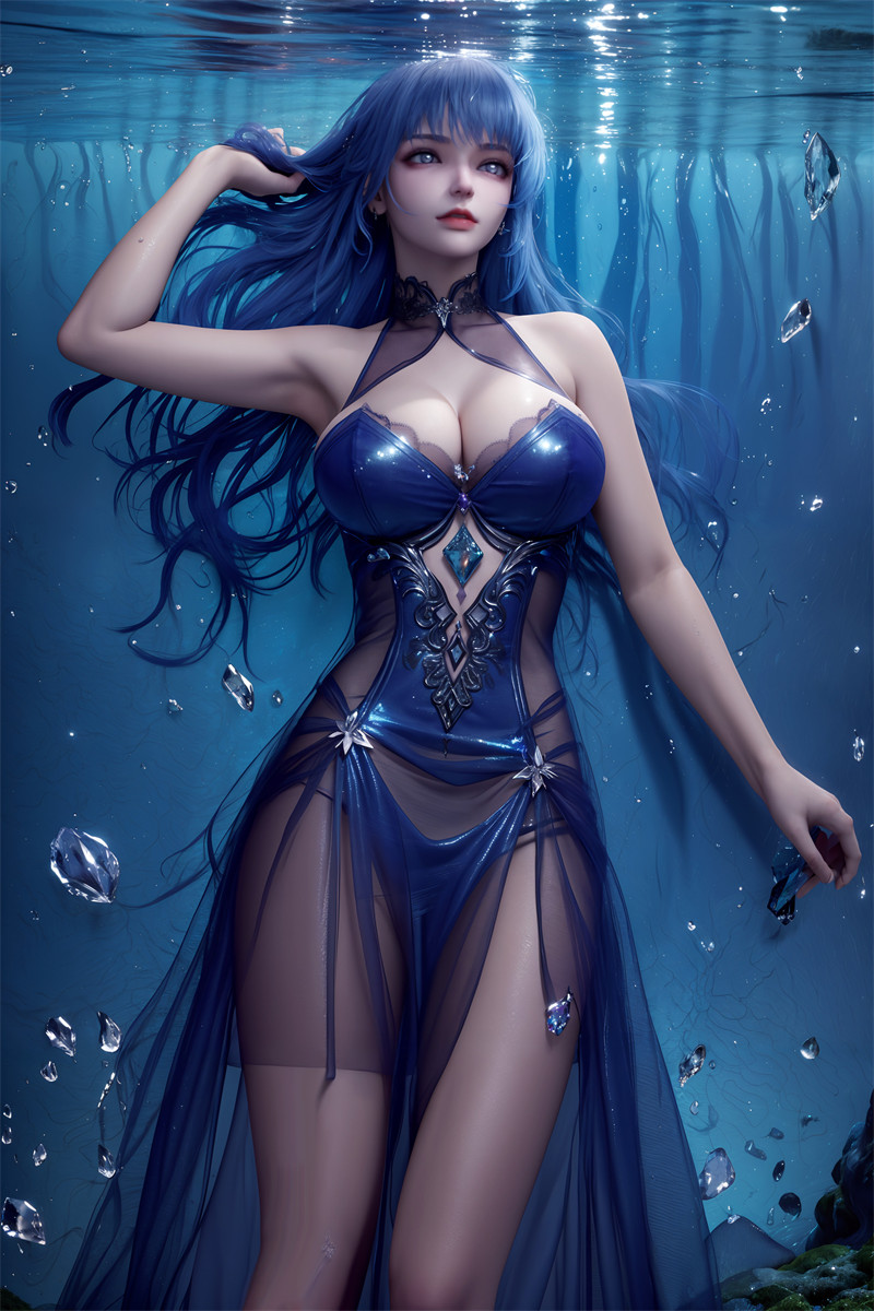 [第三百一十三期] [神印王座] [彩儿 · 系列六] 蓝色情趣 [42P]