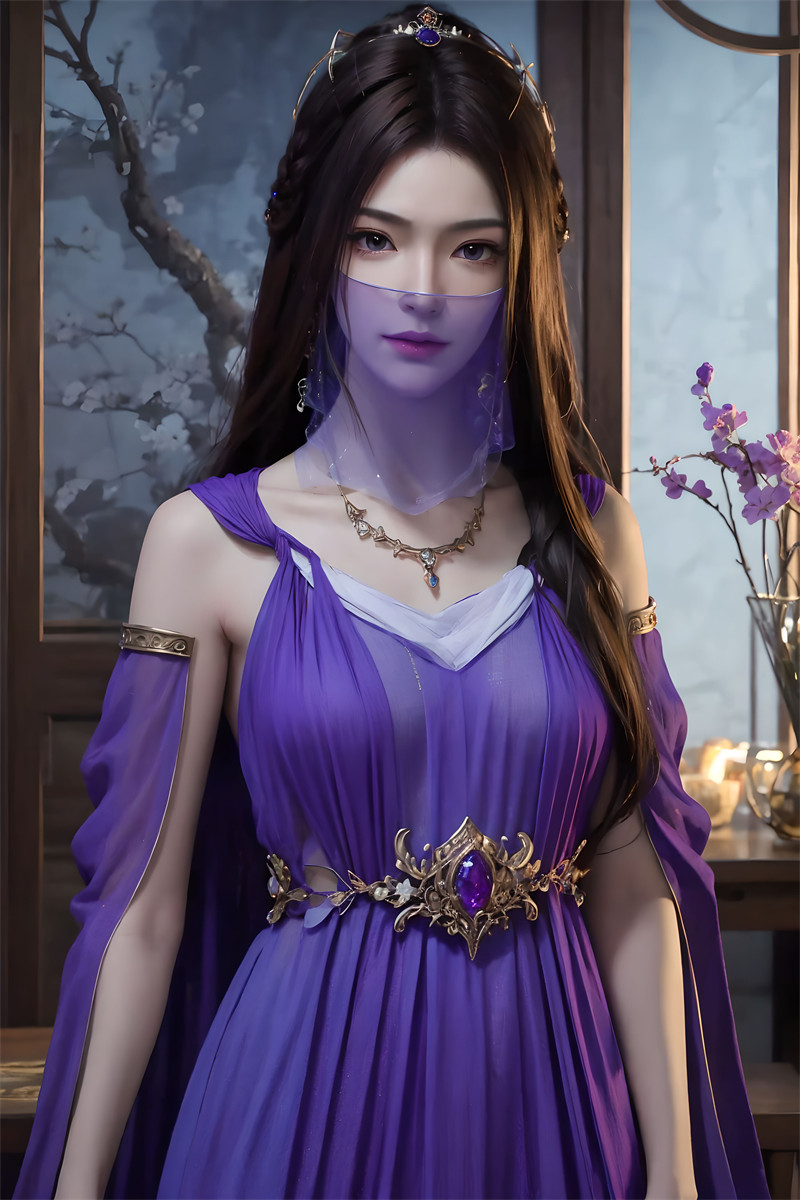 [无圣光] [第二十二期] [凡人修仙传] [紫灵 · 系列八] 原版紫色壁纸 [16P]