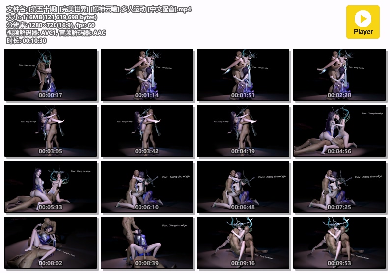 [第五十期] [完美世界] [柳神*云曦] 多人运动 [中文配音]
