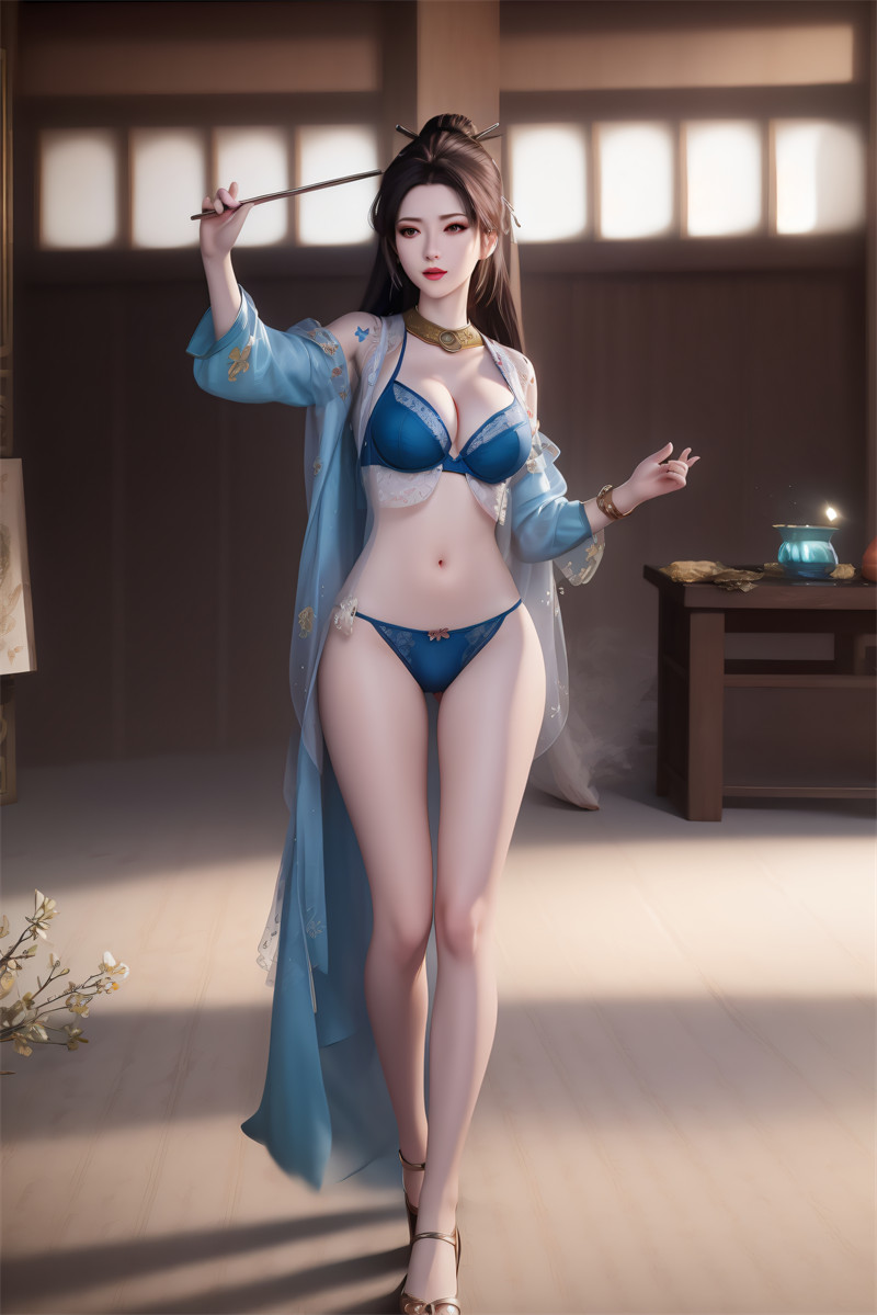 [第九期] [凡人修仙传] [南宫婉 · 系列八] 古装制服写真 [45P]