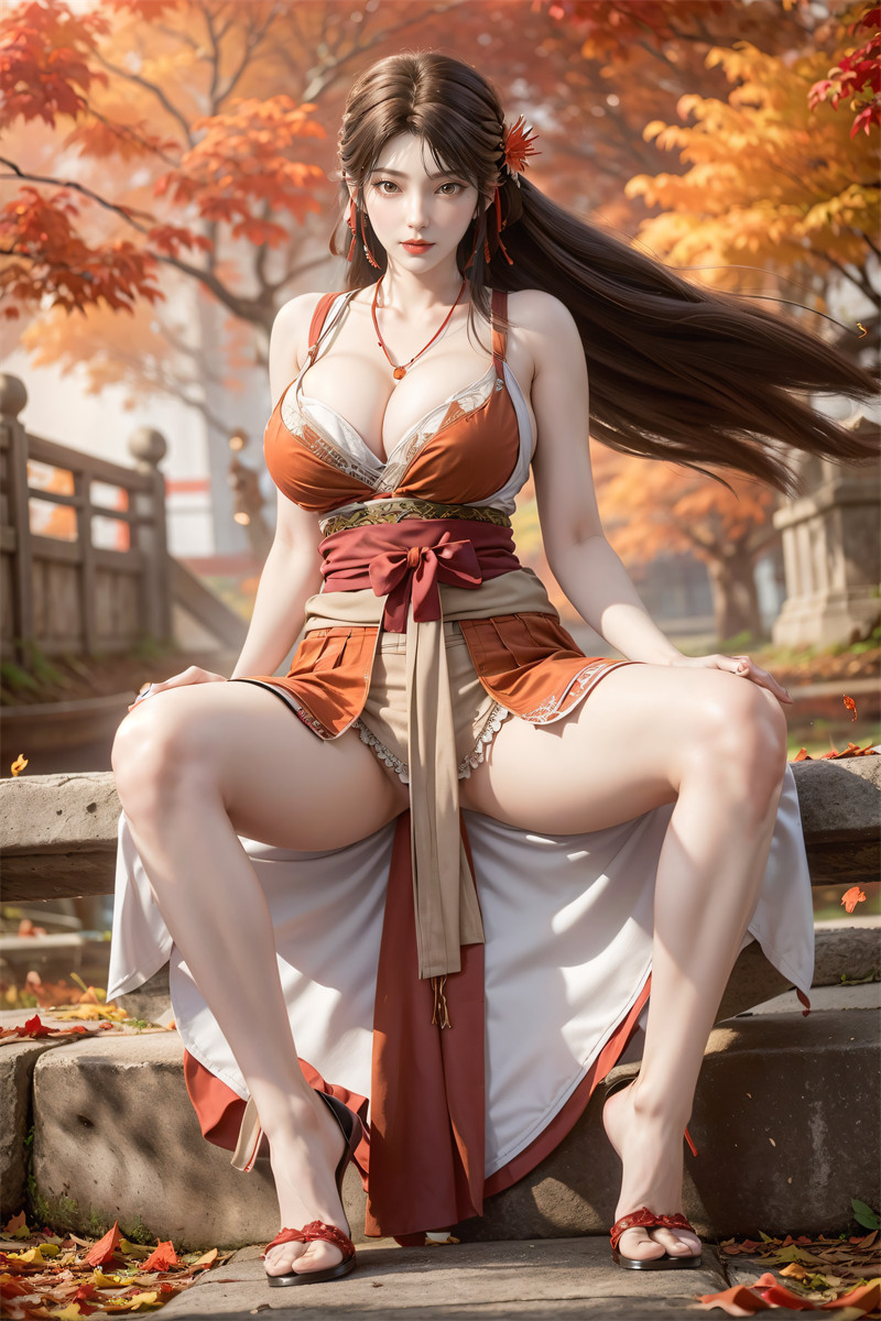 [第五百九十七期] [完美世界] [火灵儿 · 系列二] 枫叶户外 [71P]