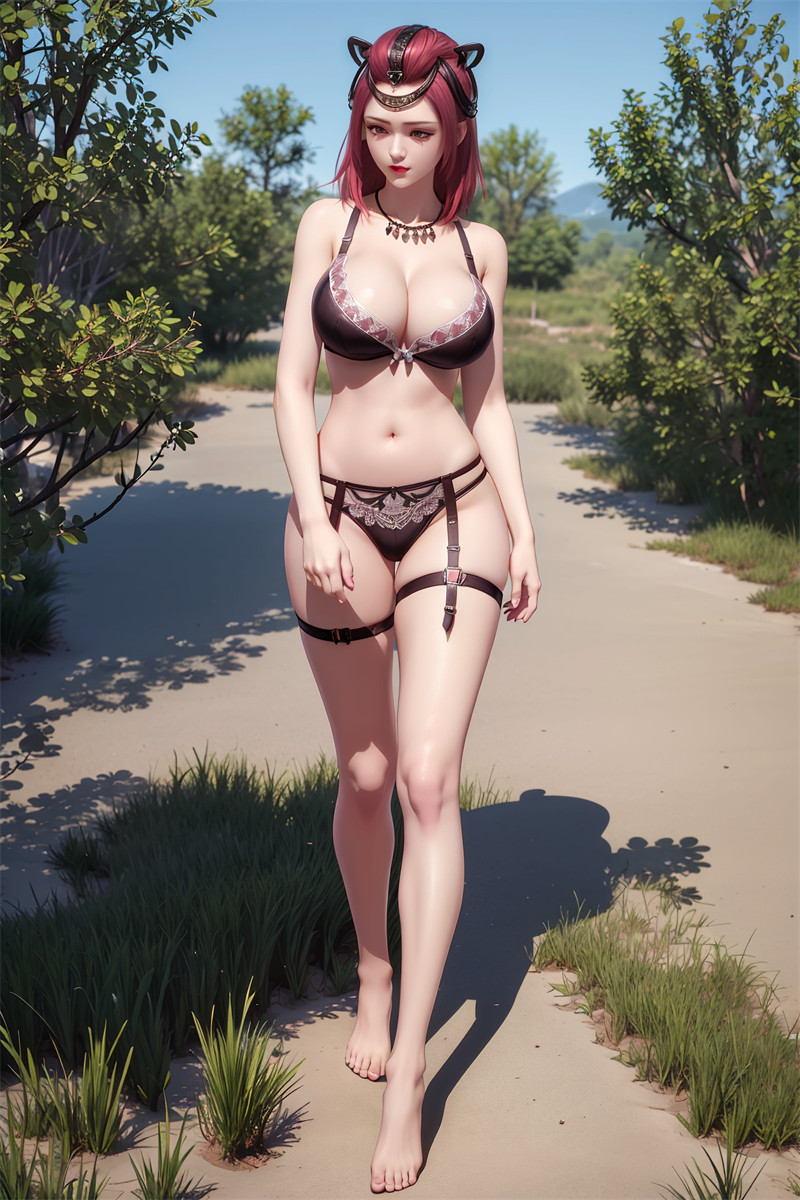 [第三十四期] [秦时明月] [田蜜 · 系列一] 巨乳性感内衣诱惑 [20P]
