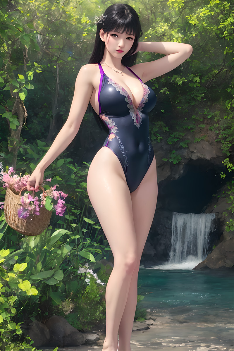 [第四百八十七期] [斗破苍穹] [小医仙 · 系列十六] 森林泳装 [25P]