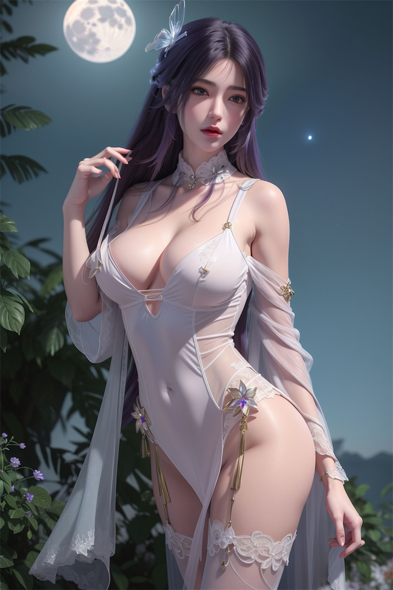 [第七百一十四期] [完美世界] [云曦 · 系列十二] 月色白纱 [40P]