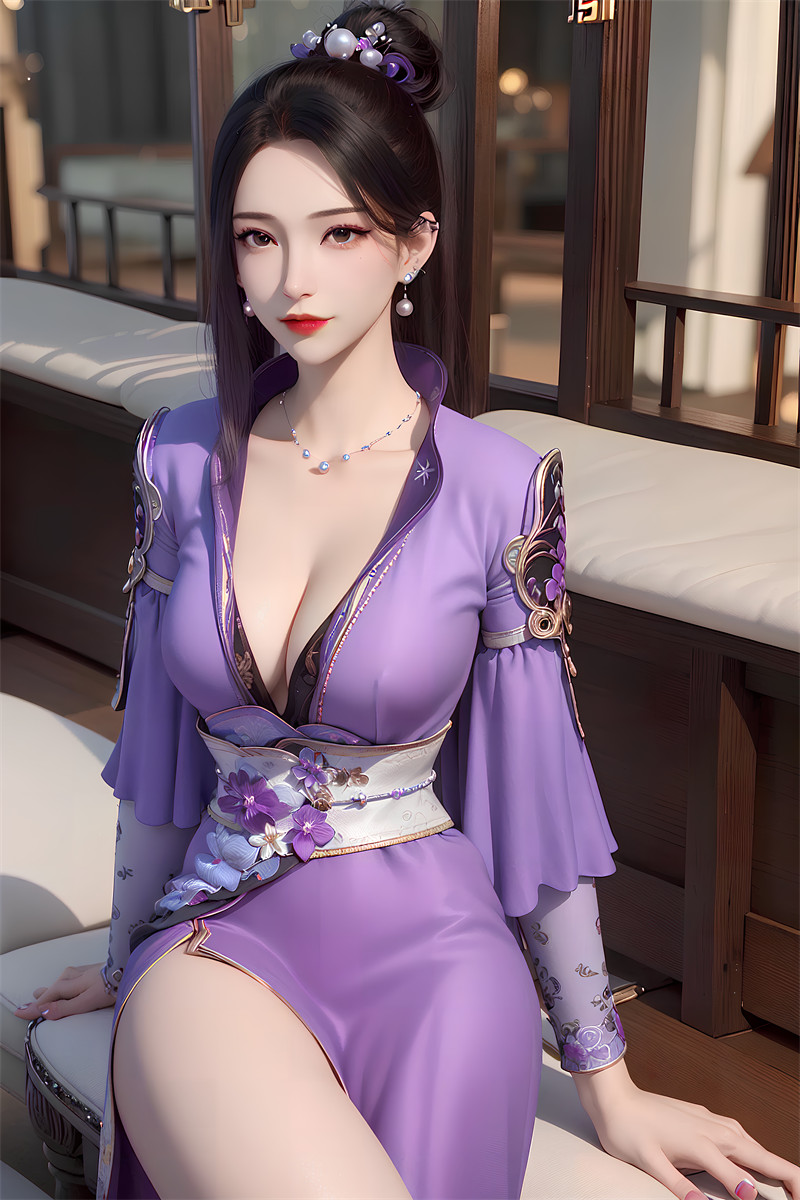 [第二百一十九期] [君有云] [南宫夕儿 · 系列四] 紫裙 [27P]