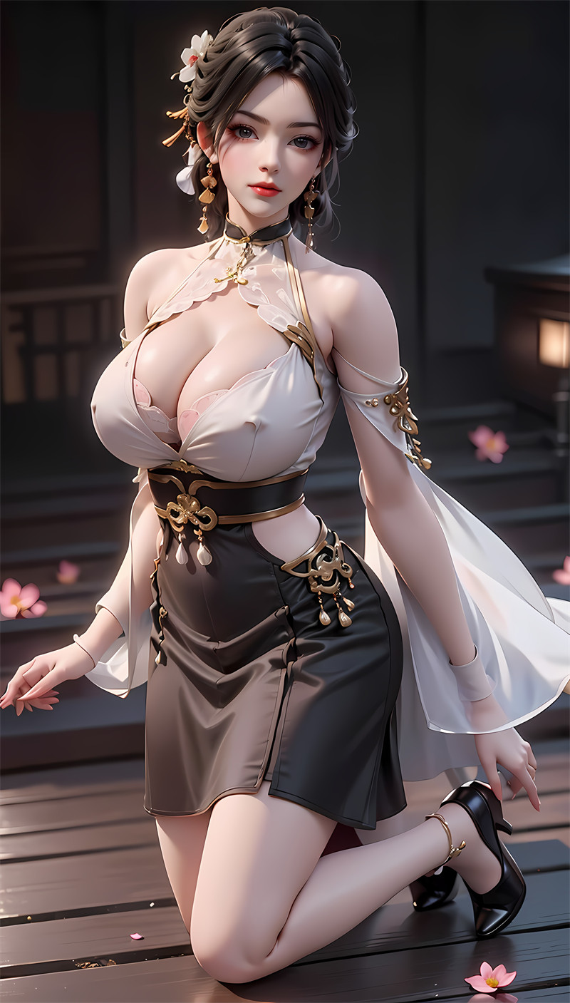 [第一百零五期] [百炼成神] [陆老板 · 系列五] 巨乳旗袍 [30P]
