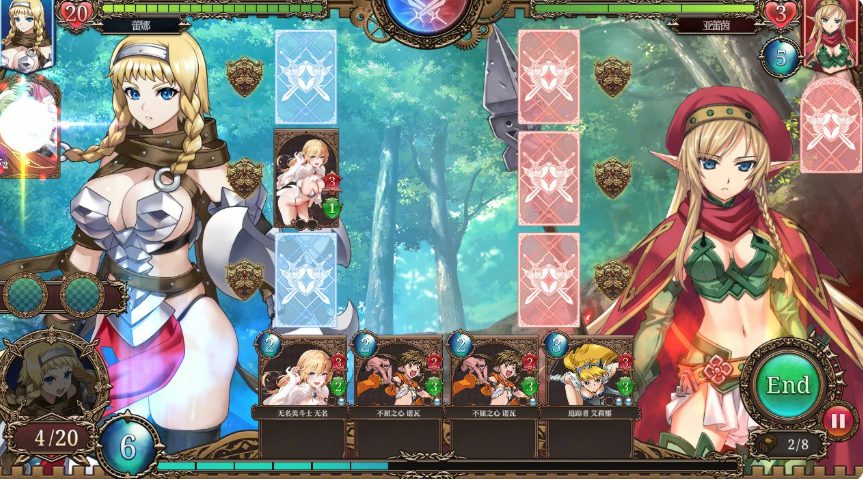 【PC/官中/日系RPG/卡牌/1.7G】女王之刃 重置版 官方中文版+日系RPG游戏+1.7G