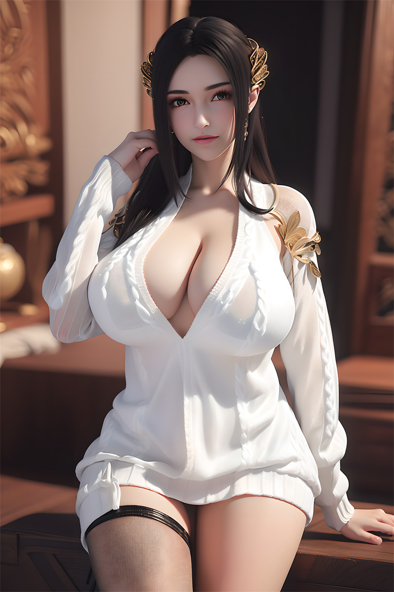 [第六百五十八期] [完美世界] [秦怡宁 · 系列十三] 紧身毛衣 [20P]