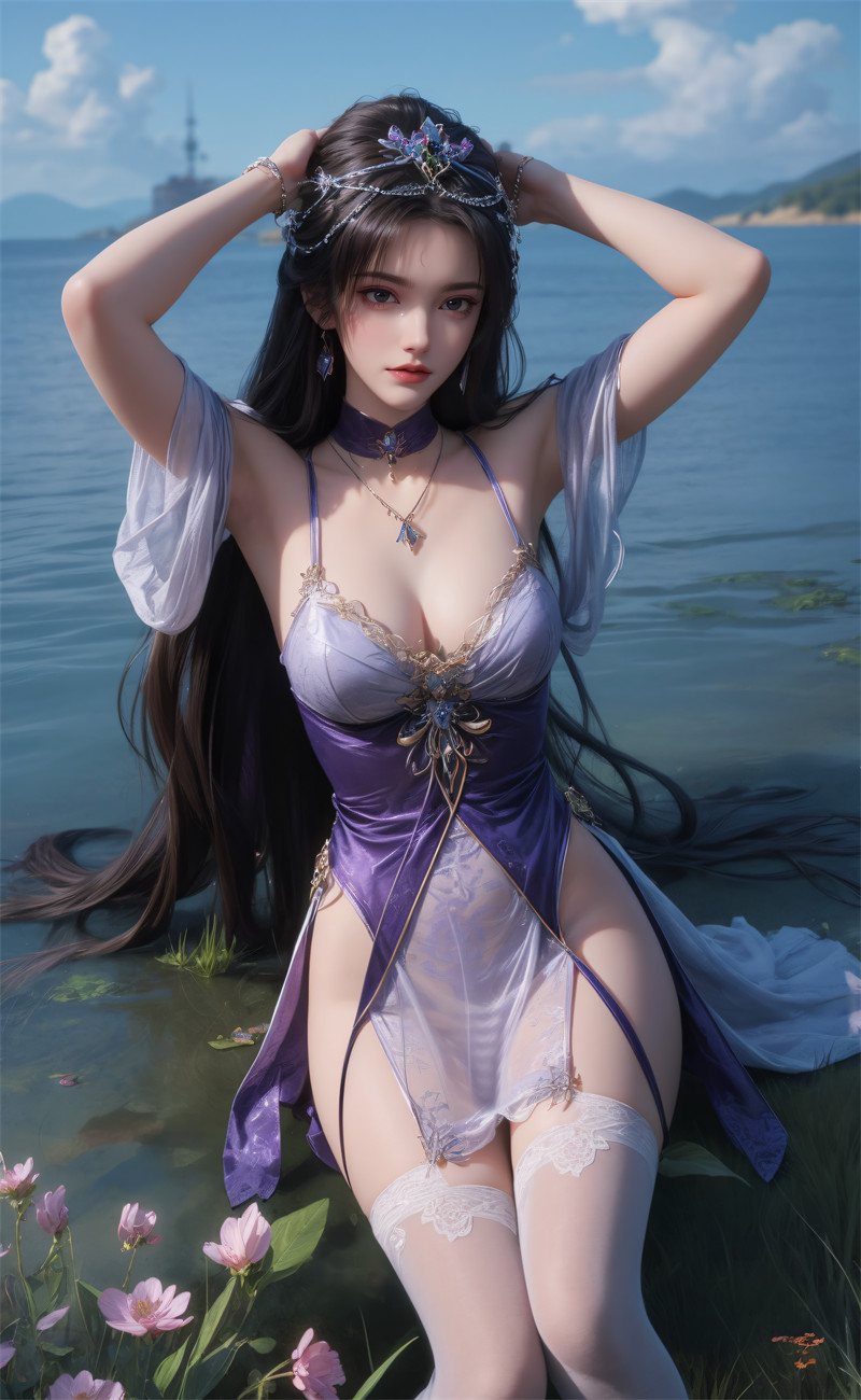 [第九十一期] [暗河传] [慕雪薇 · 系列四] 户外制服丝袜写真 [31P]