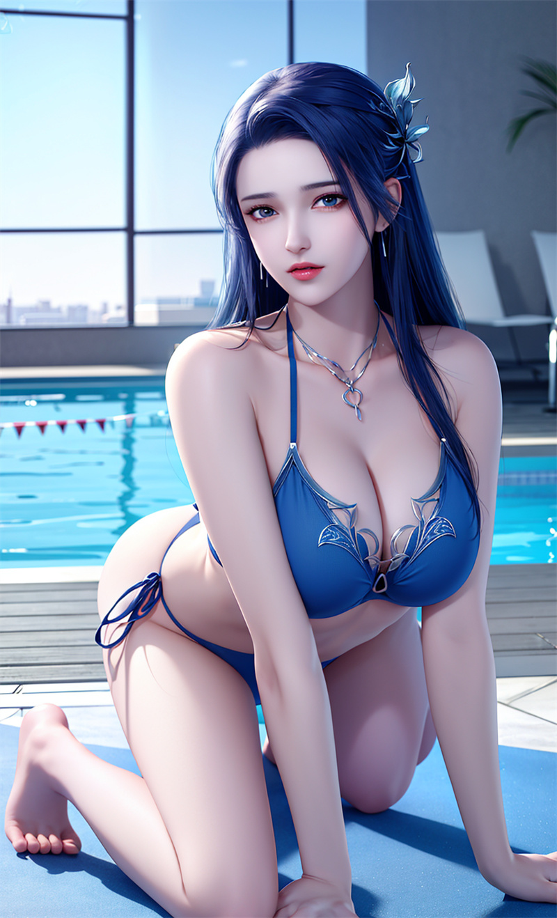 [第七百五十六期] [斗罗大陆] [阿银 · 系列三] 泳池比基尼 [119P]