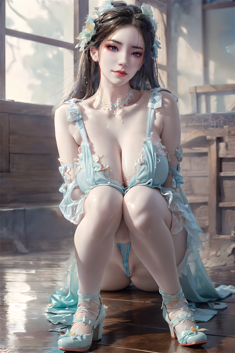 [第三百四十六期] [天行九歌] [焰灵姬 · 系列二] 梦幻池塘巨乳丝袜 [31P]