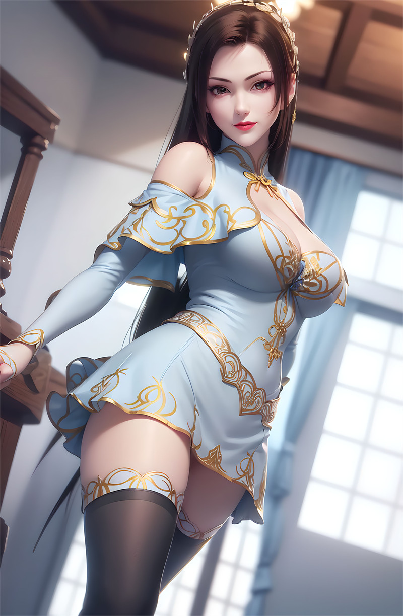 [第四百六十四期] [斗破苍穹] [纳兰嫣然 · 系列八] 性感黑丝 [20P]