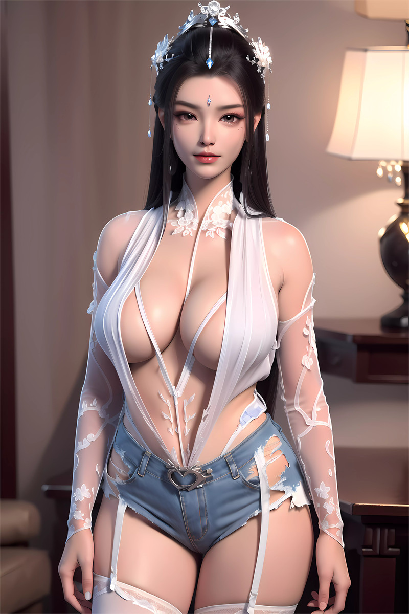 [第二百四十四期] [少年白马] [玥瑶 · 系列一] 白丝高跟 [30P]