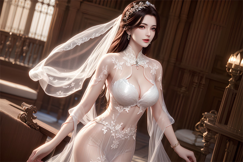 [第七百二十六期] [完美世界] [云曦 · 系列二十四] 婚纱 [40P]