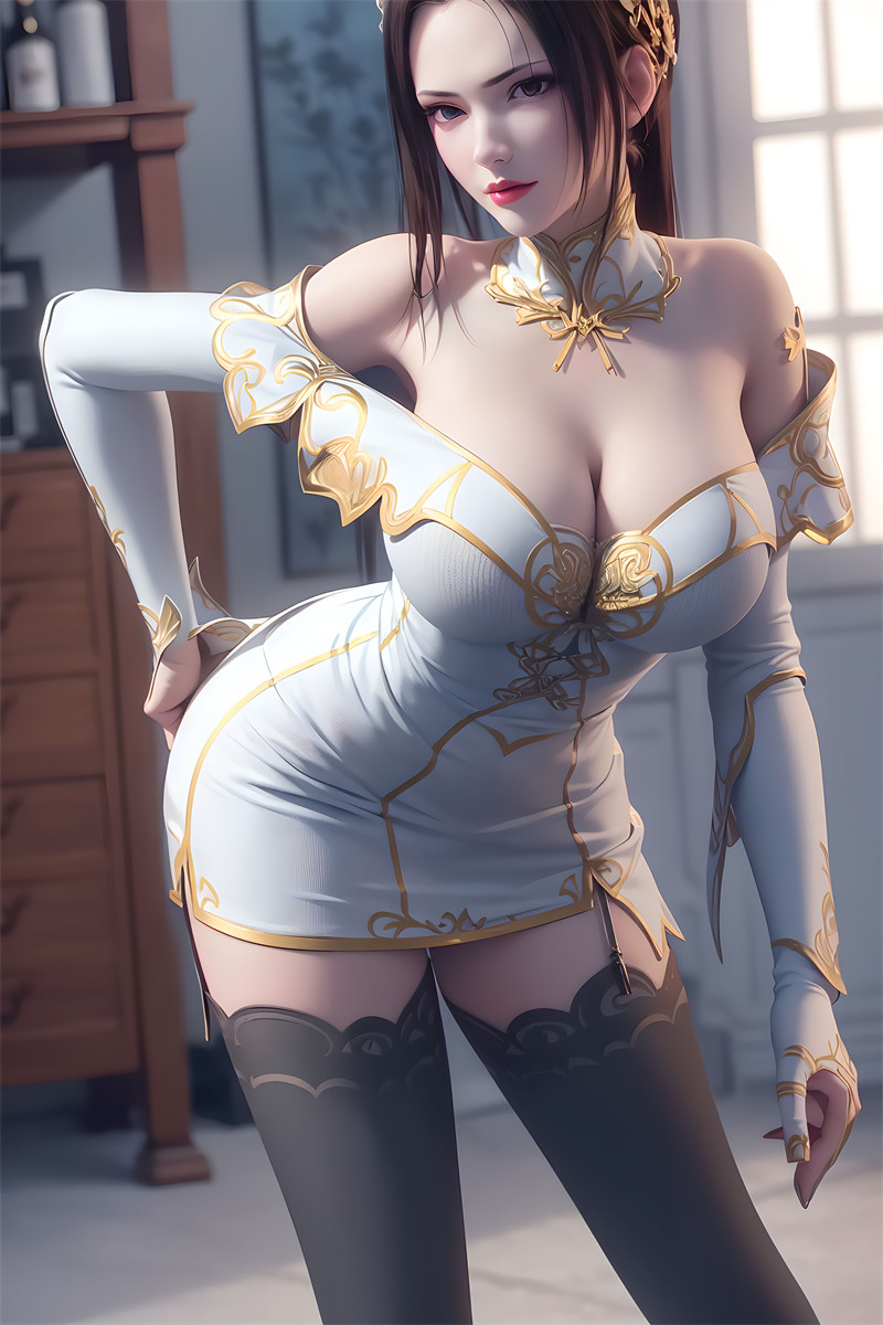 [第四百六十四期] [斗破苍穹] [纳兰嫣然 · 系列八] 性感黑丝 [20P]