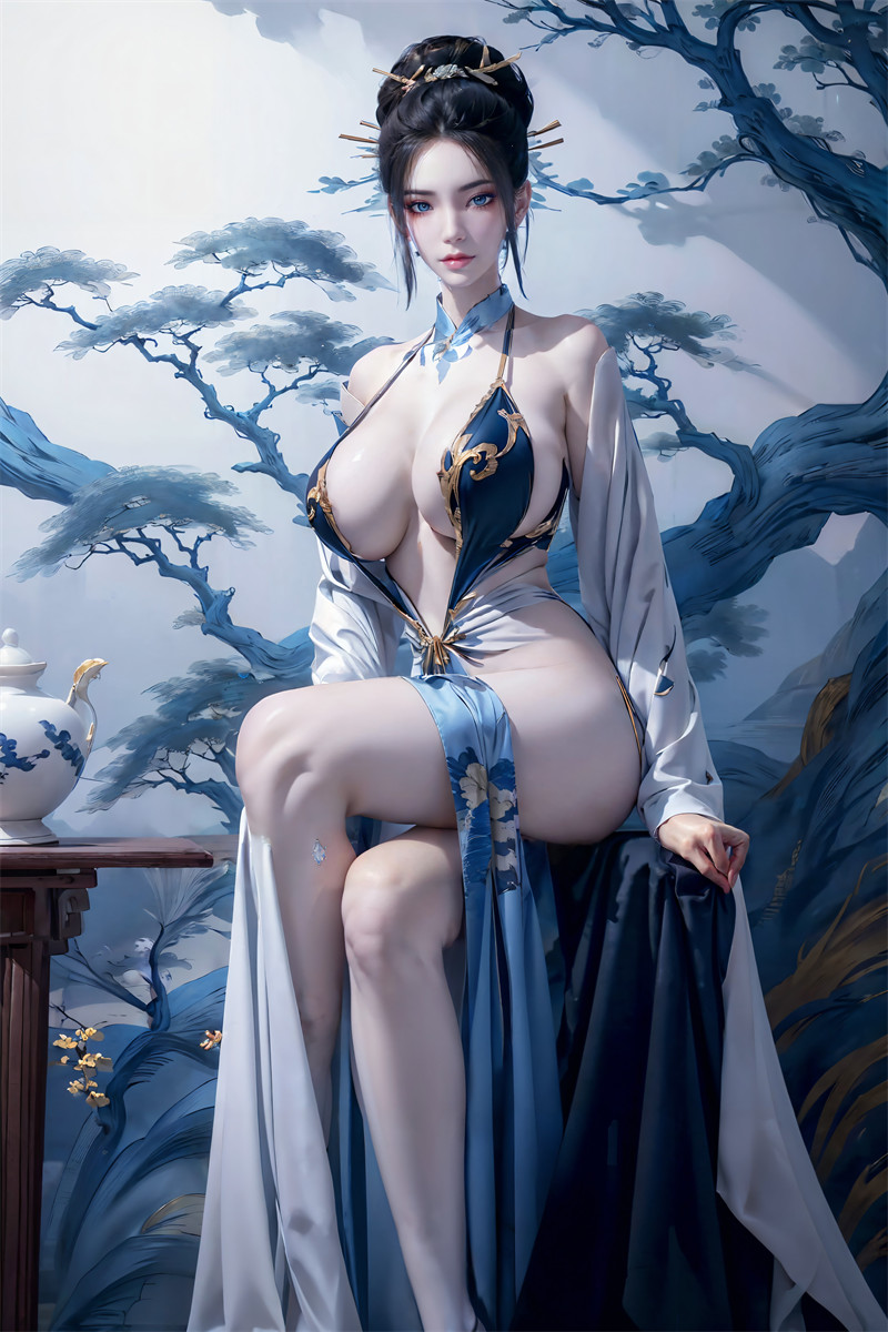 [第三百四十八期] [天行九歌] [焰灵姬 · 系列四] 巨乳古风内衣 [23P]