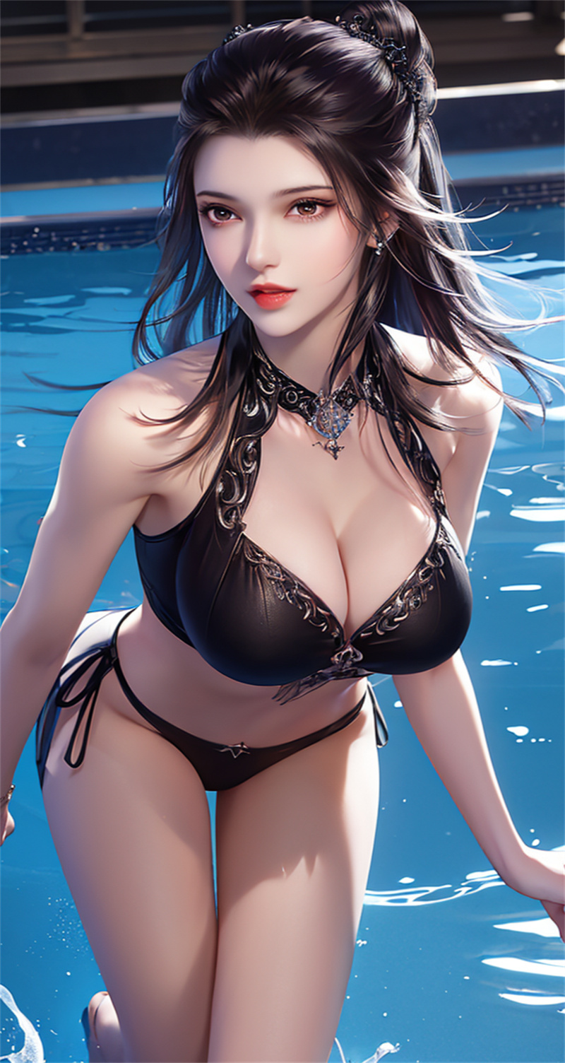 [第八百七十八期] [斗罗大陆] [朱竹清 · 系列四] 比基尼 [130P]
