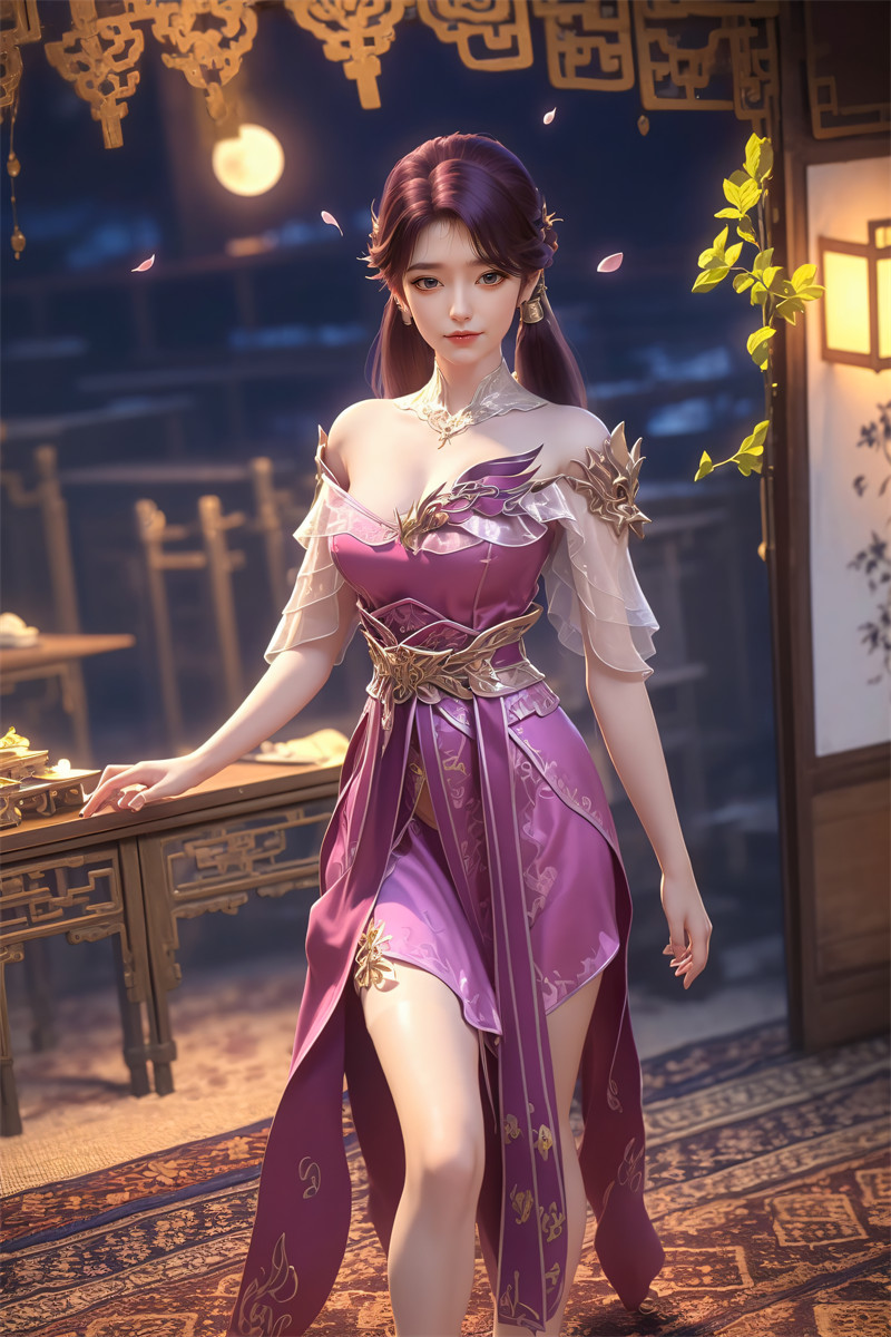 [第一百零七期] [百炼成神] [罗嫣 · 系列二] 紫色情趣 [34P]