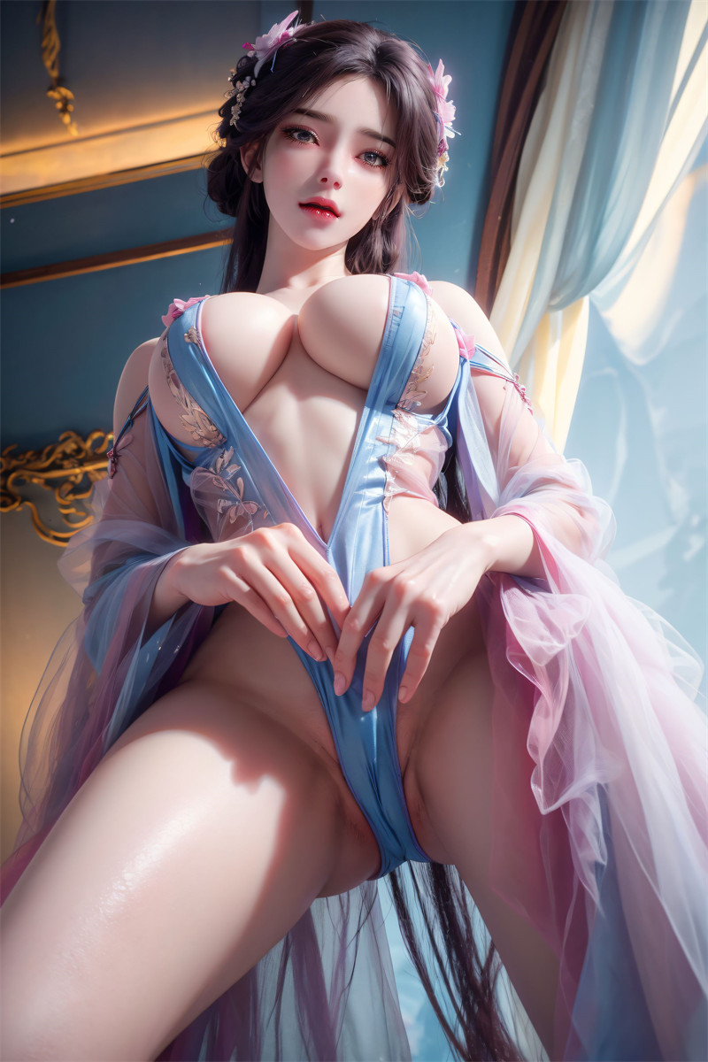 [第七百零四期] [完美世界] [云曦 · 系列二] 巨乳古风内衣 [52P]