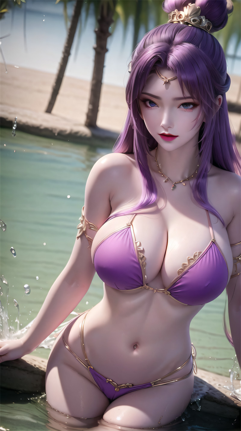 [第六百三十六期] [完美世界] [魔女 · 系列九] 紫色内衣 [22P]