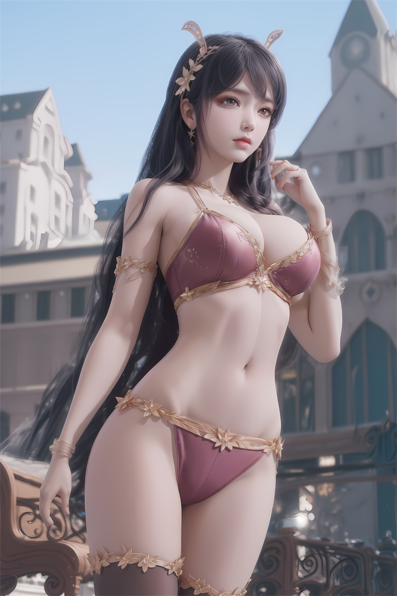 [第七百九十期] [斗罗大陆] [江楠楠 · 系列三] 性感内衣诱惑 [20P]