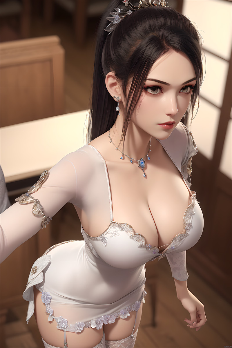 [第二百二十一期] [君有云] [南宫夕儿 · 系列六] 包臀裙白丝 [24P]