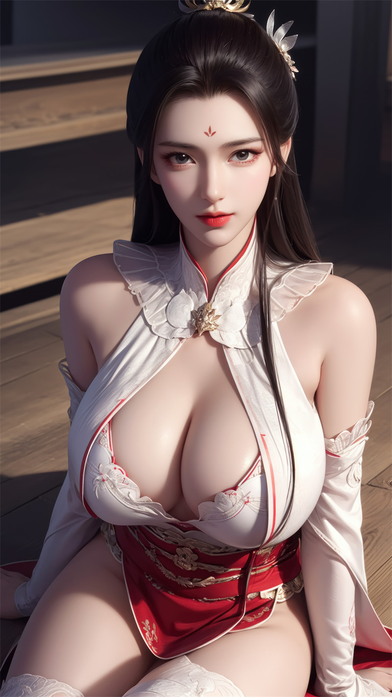 [第二百七十期] [少年歌行] [白鹤淮 · 系列十四] 巨乳白色内衣诱惑 [51P]