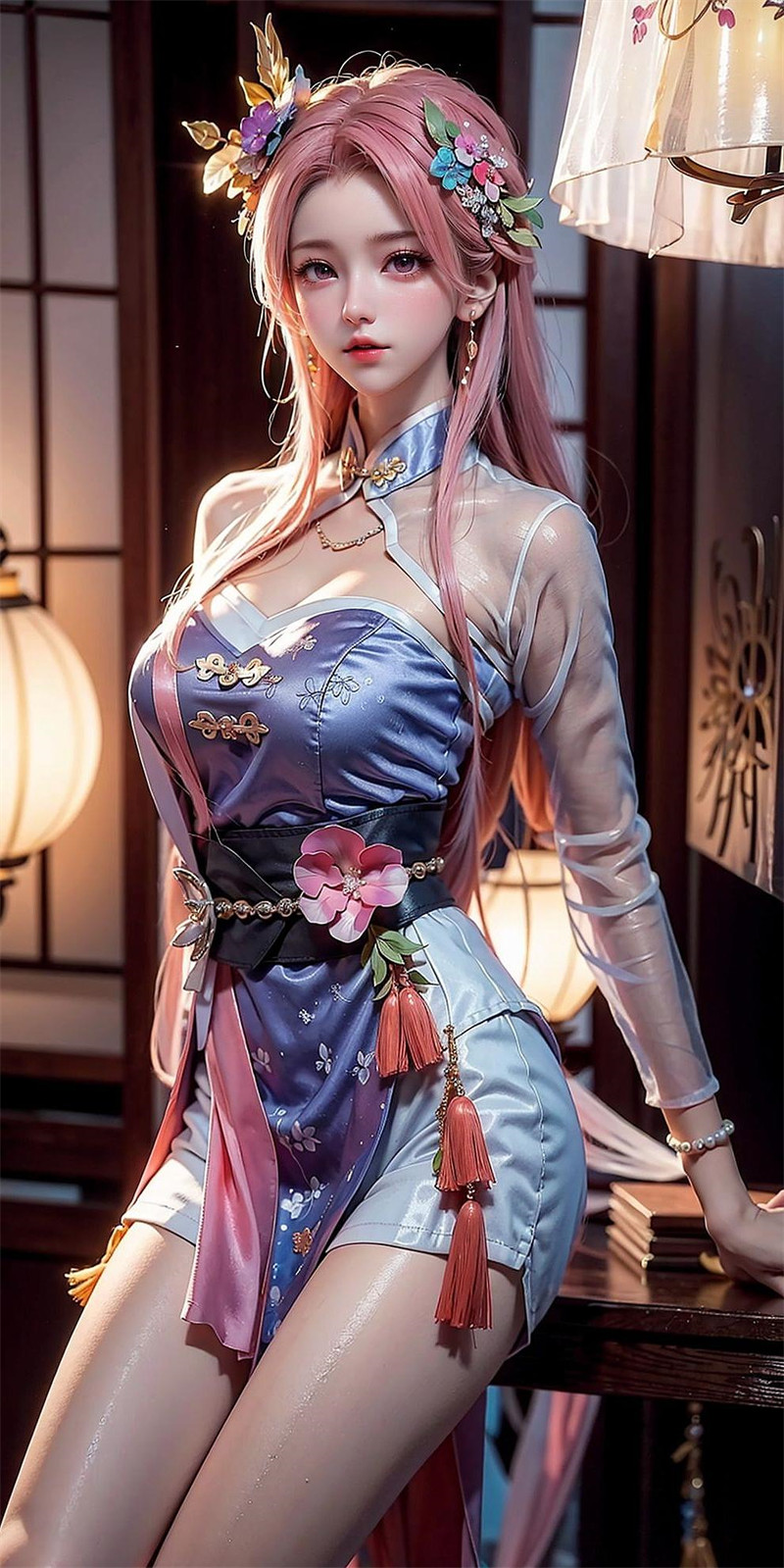 [第九百三十八期] [王者荣耀] [王昭君 · 系列一] 大长腿制服 [58P]