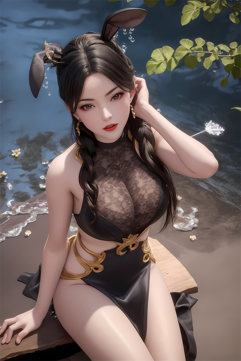 [第一百零二期] [百炼成神] [陆老板 · 系列二] 巨乳兔女郎 [34P]