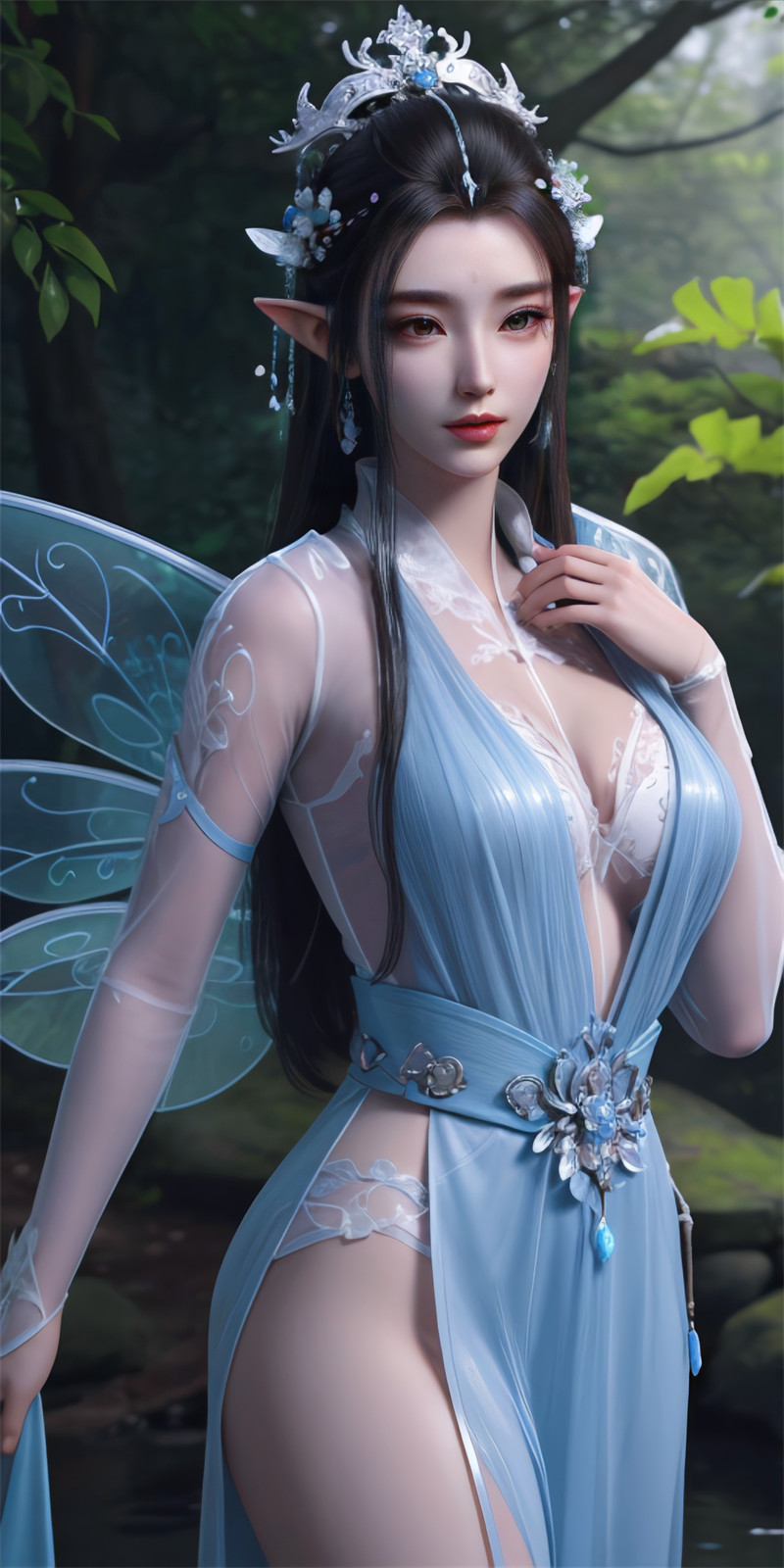 [第二百五十期] [少年白马] [玥瑶 · 系列七] 蓝色精灵 [28P]