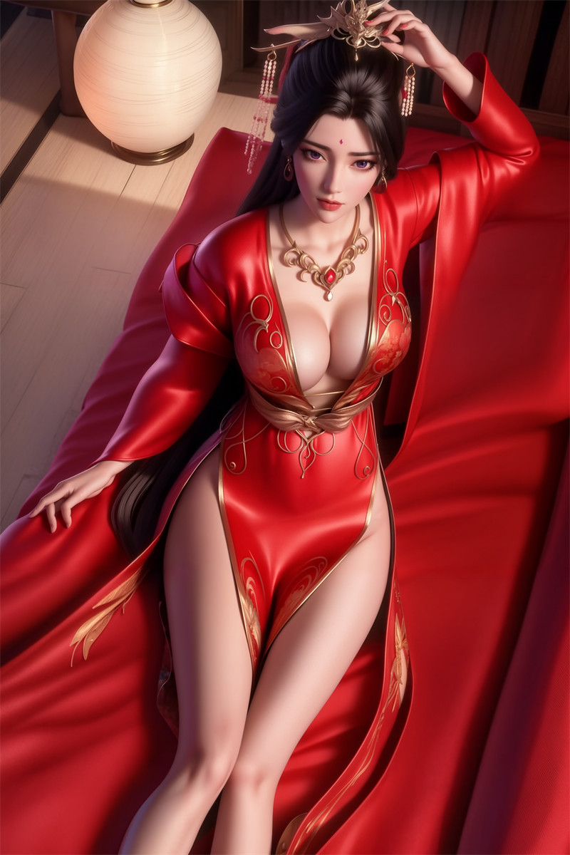 [第七百零一期] [完美世界] [月婵 · 系列四] 婚纱 [81P]