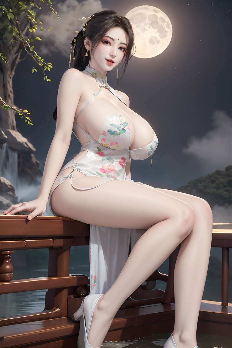 [第八百六十三期] [阳神] [苏沐 · 系列一] 巨乳旗袍 [54P]