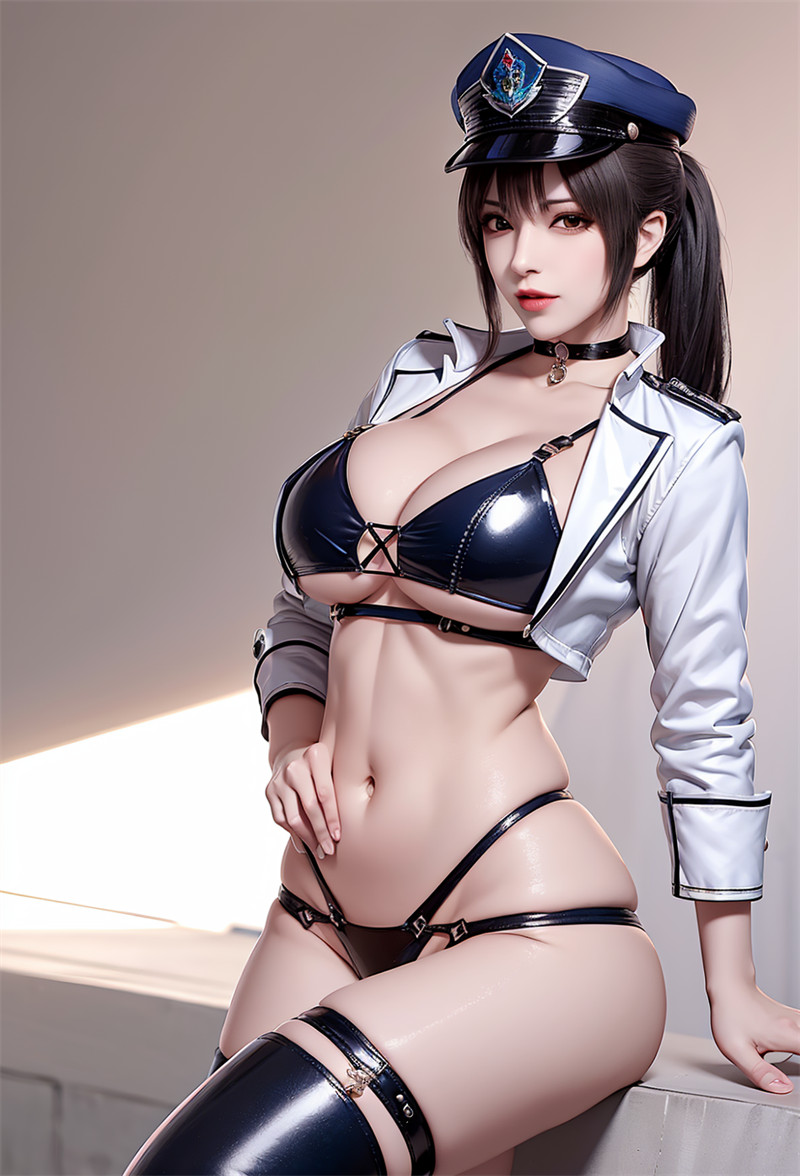 [第五十九期] [超神学院] [琪琳 · 系列一] 女警皮衣 [120P]