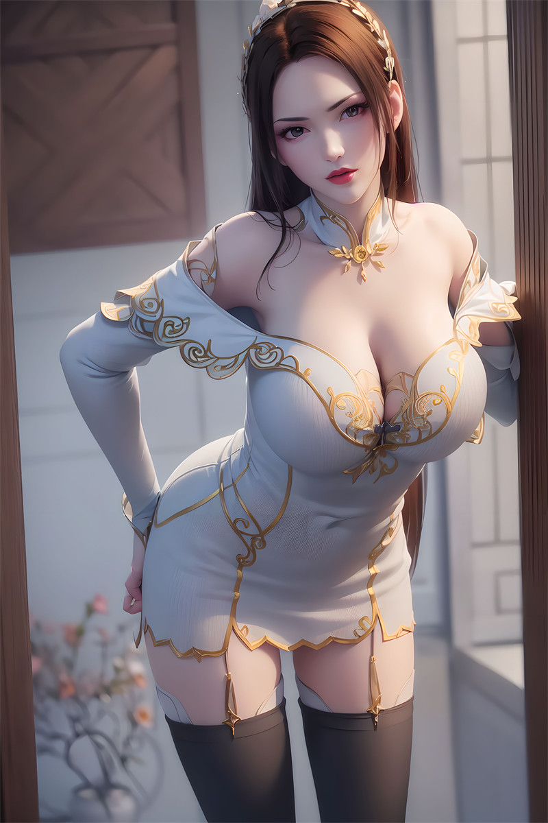 [第四百六十四期] [斗破苍穹] [纳兰嫣然 · 系列八] 性感黑丝 [20P]
