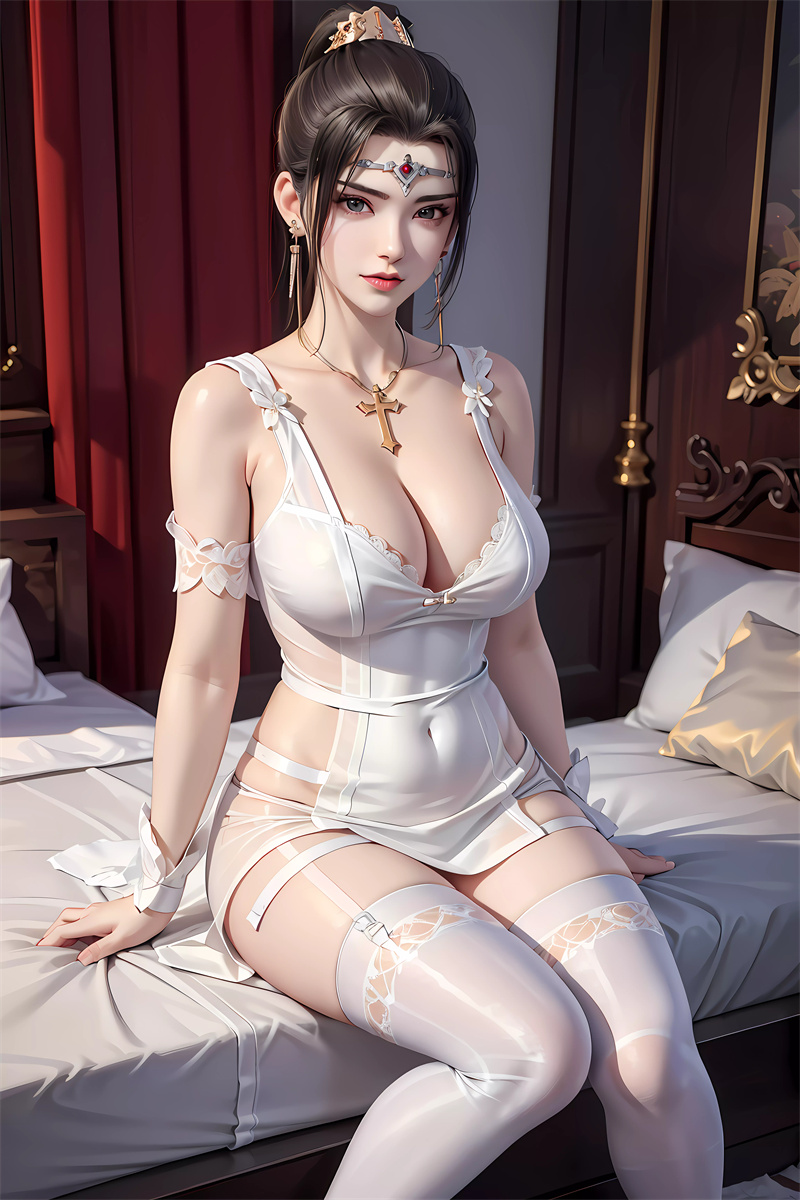 [第七百五十一期] [紫川] [流风霜 · 系列四] 吊带白丝 [25P]