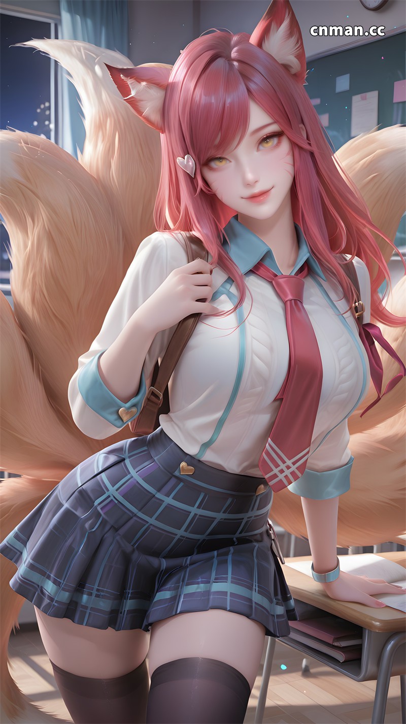 [第535期] [英雄联盟] [阿狸] 制服黑丝 [138P]
