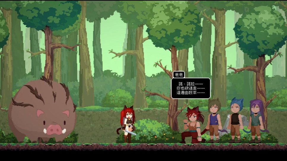 【PC/官中/日式/SLG游戏/1.30G】 猫与地下城 （Dungeons And Cat） Demo 官中版+日式SLG游戏+1.30G