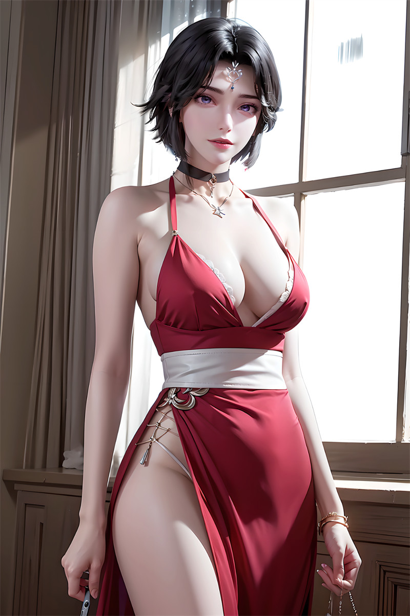 [第三百九十六期] [仙逆] [周紫虹 · 系列一] 巨乳短发写真 [82P]