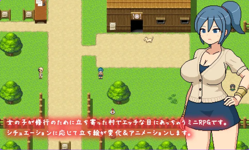 【PC/AI汉化/探索/RPG游戏/2.10G】 邪念修行村 （よこしま修行村） AI汉化版+自带全回想+探索RPG游戏+2.10G