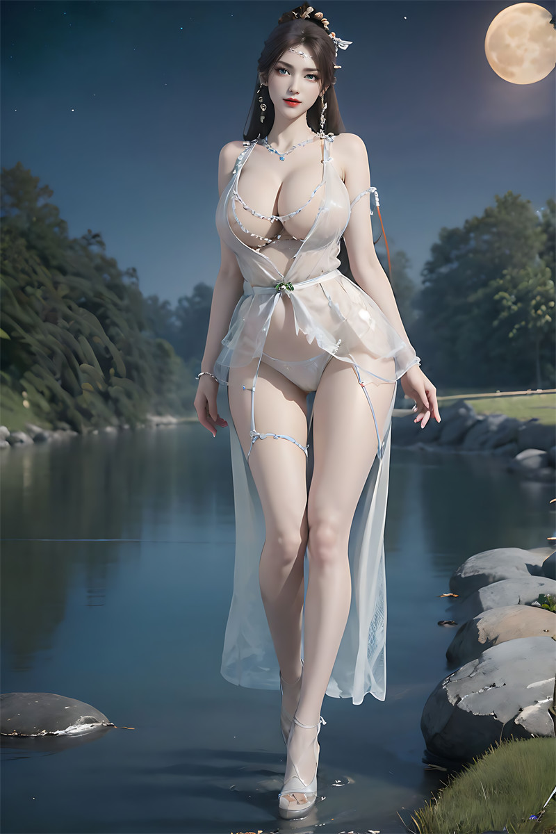 [第九百九十六期] [诛仙] [金瓶儿 · 系列二] 巨乳薄纱 [39P]