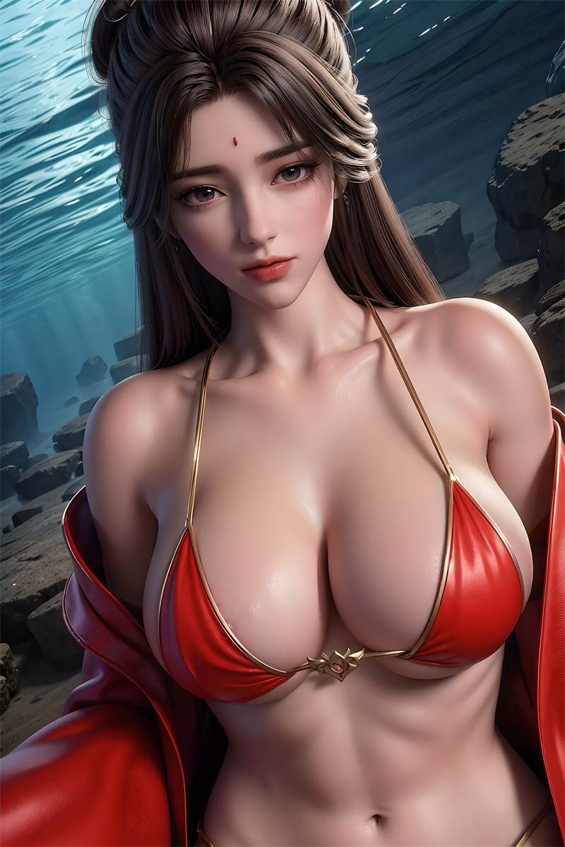 [第六百九十九期] [完美世界] [月婵 · 系列二] 比基尼 [22P]
