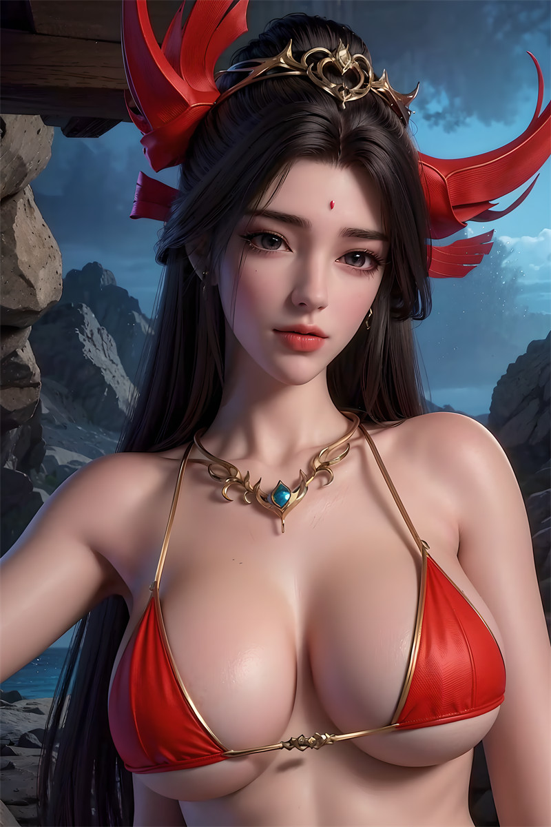 [第六百九十九期] [完美世界] [月婵 · 系列二] 比基尼 [22P]