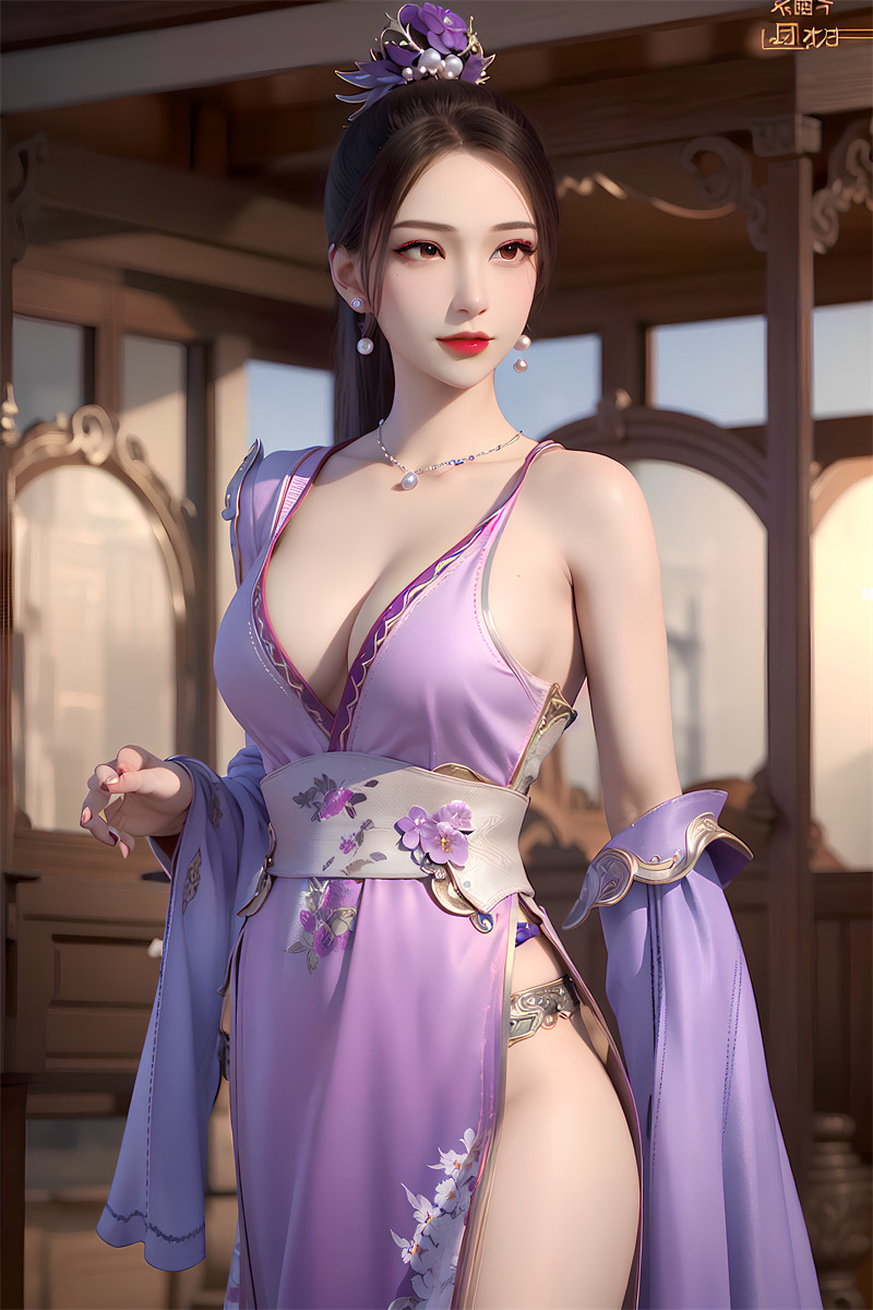 [第二百一十九期] [君有云] [南宫夕儿 · 系列四] 紫裙 [27P]
