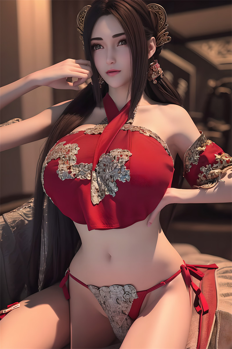 [第六百四十八期] [完美世界] [秦怡宁 · 系列三] 情趣红肚兜 [20P]