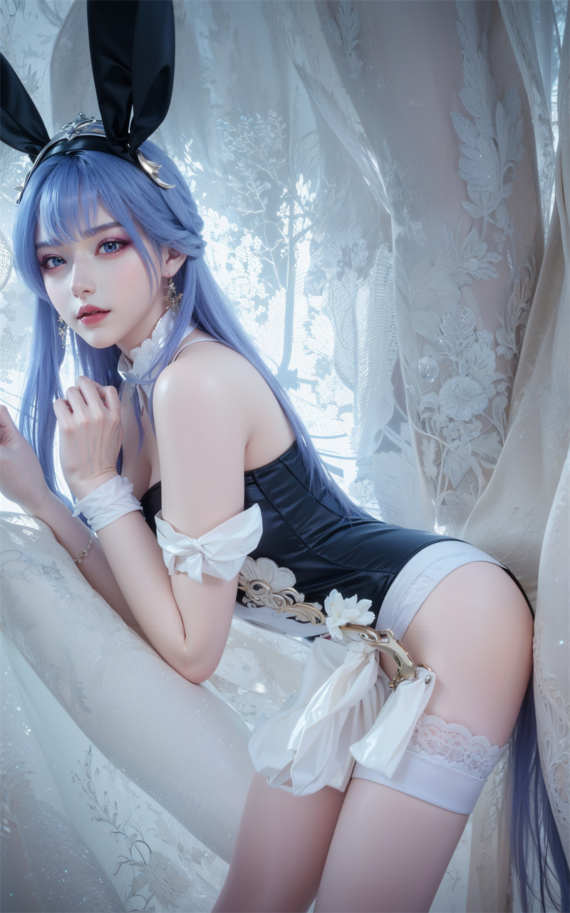 [第一百二十一期] [百炼成神] [天穹 · 系列九] 兔女郎丝袜高跟诱惑 [42P]