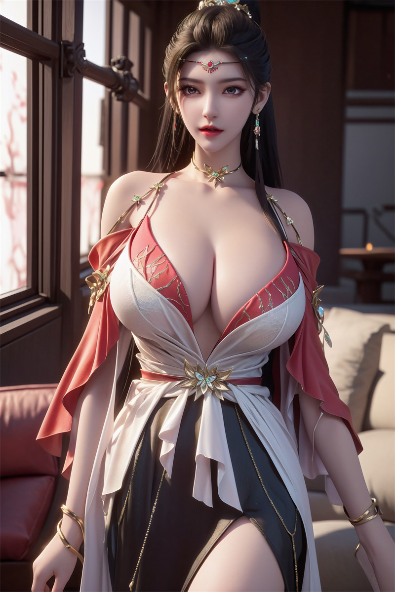 [第一百四十八期] [沧元图] [柳七月 · 系列三] 巨乳诱惑 [29P]
